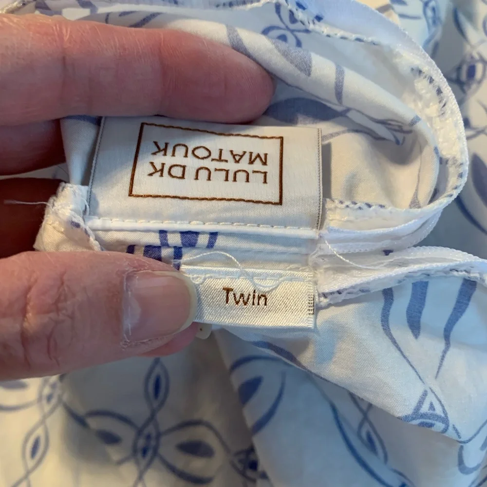 Matouk duvet cover
